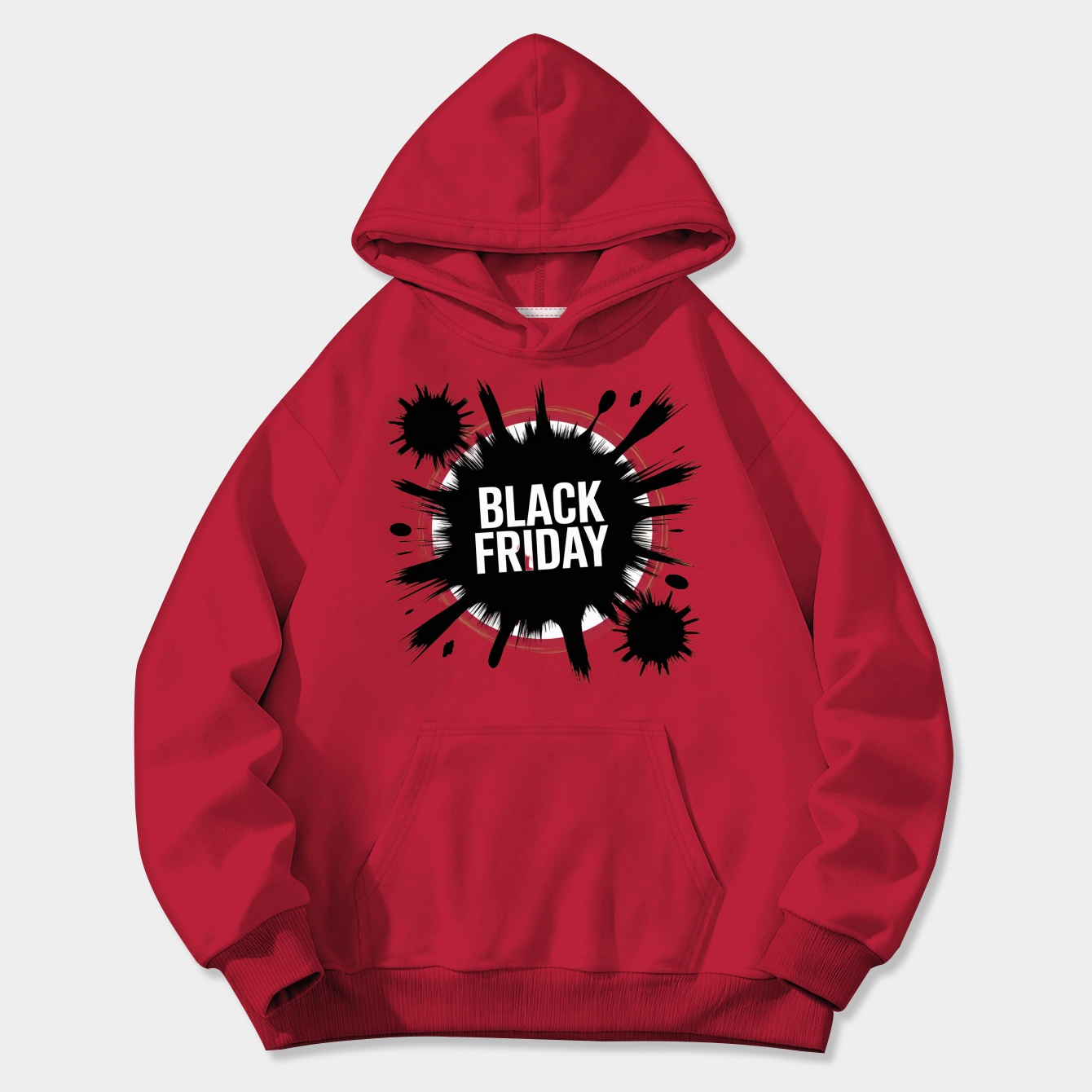 Black Friday Women's Plus Size Hoodie