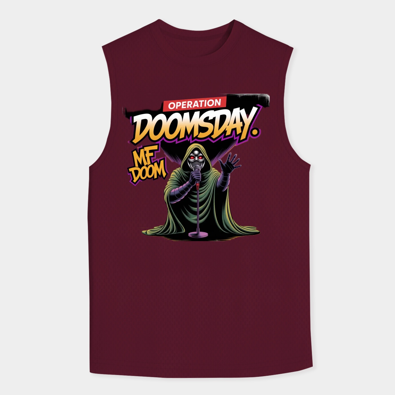 Mf Doom Days Men's Big & Tall Tank Top