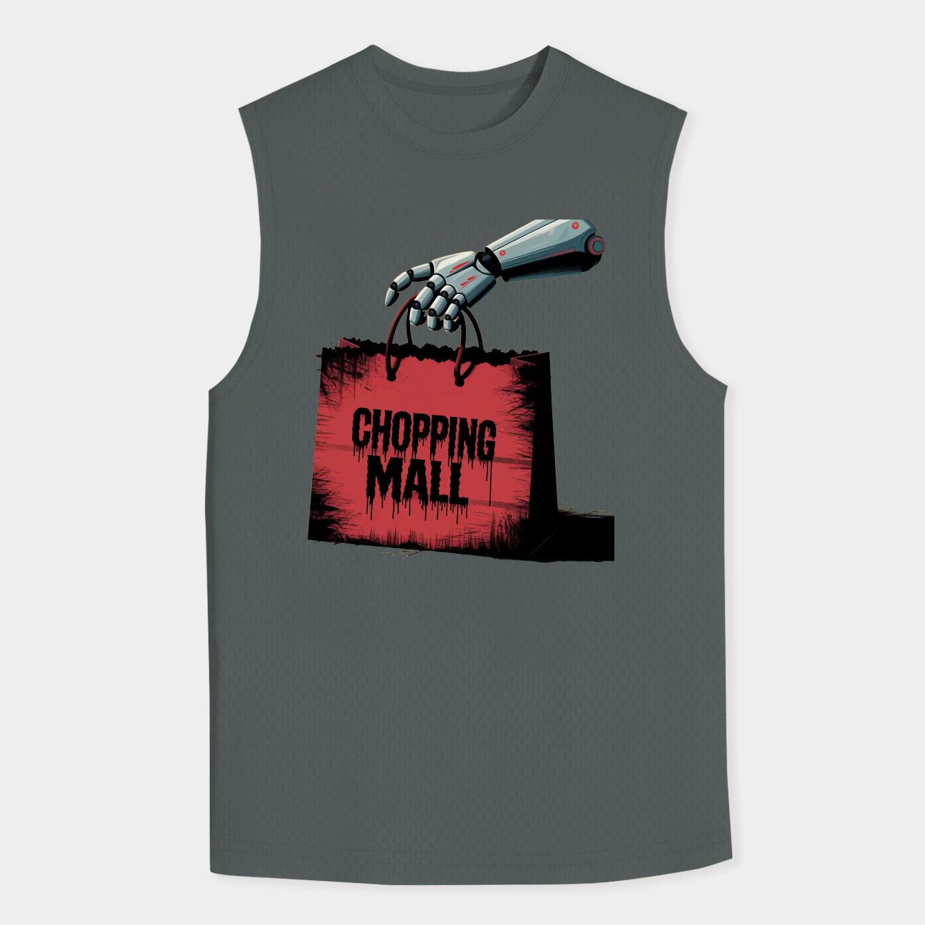 Chopping Mall Horror Movie Men's Big & Tall Tank Top