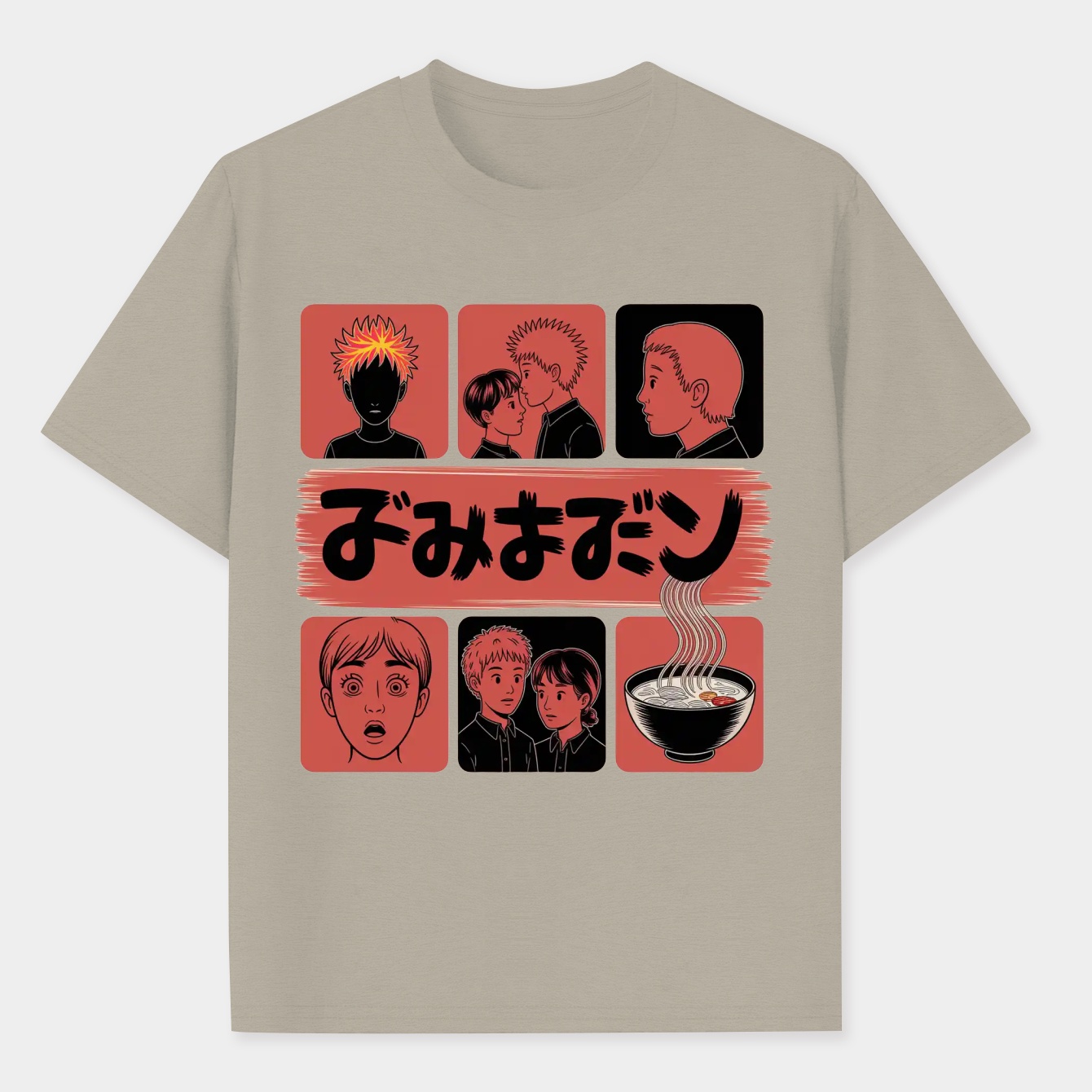 Ponyo Men's Performance Athletic T-Shirt