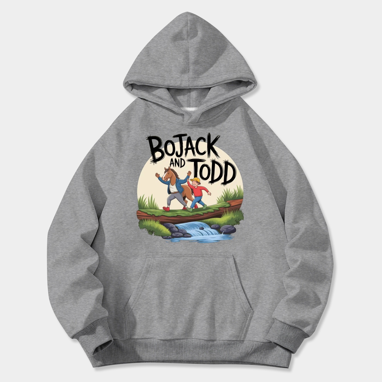 Bojack and Todd Women's Plus Size Hoodie