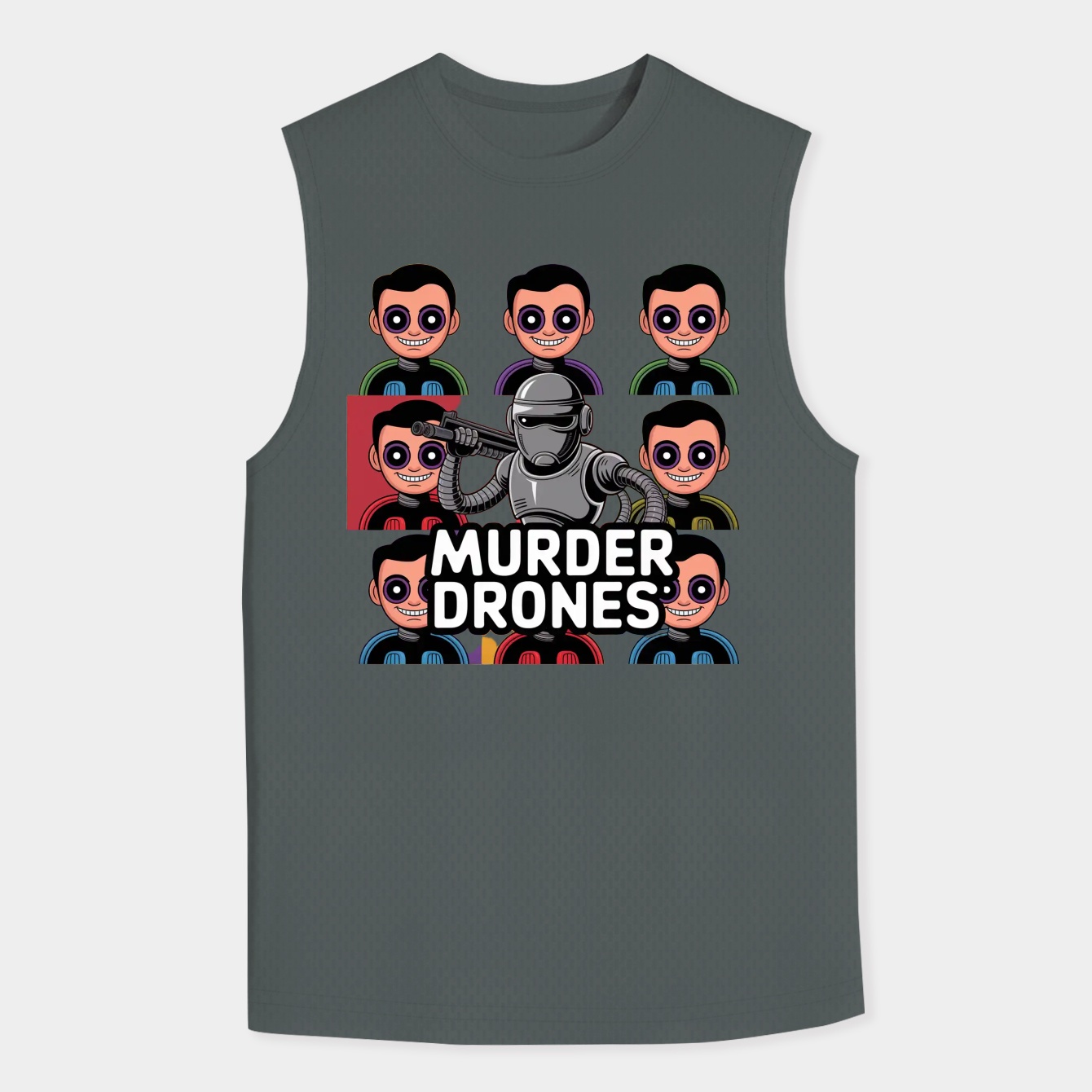 Murder Drones Character Grid Men's Tank Top