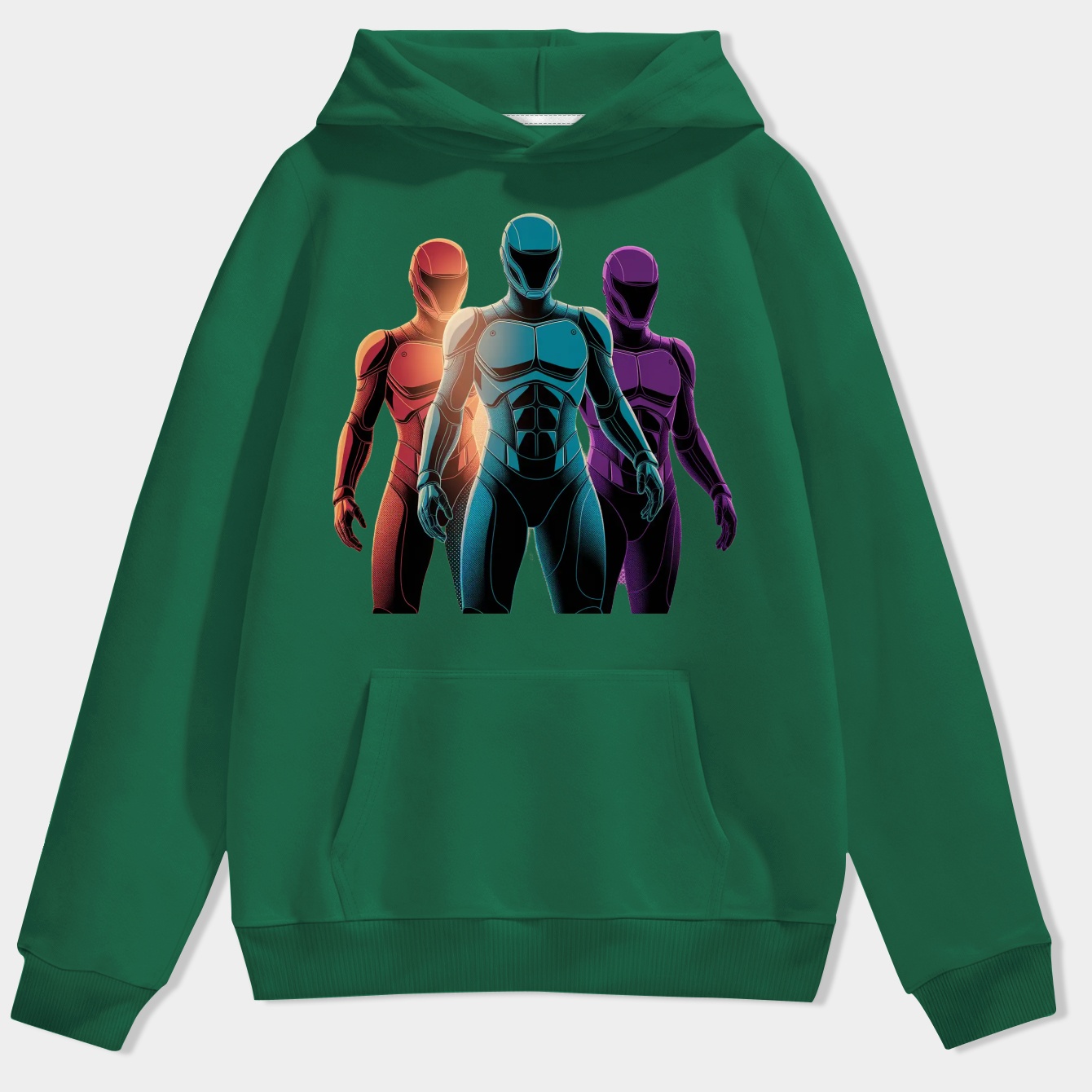 Eva Pilots Dark Pattern Men's Hoodie