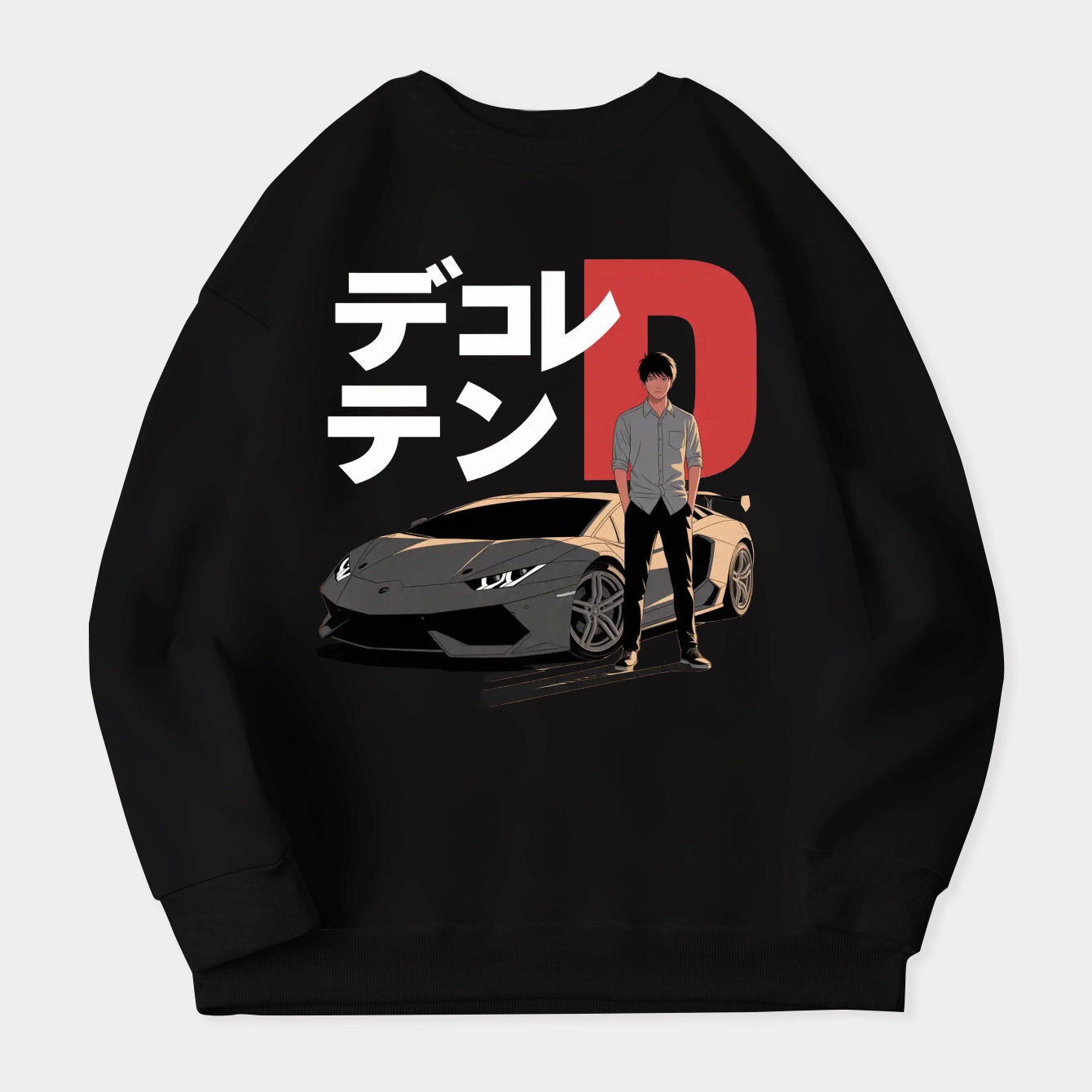 Initial D Takumi Women's Crewneck Sweatshirt