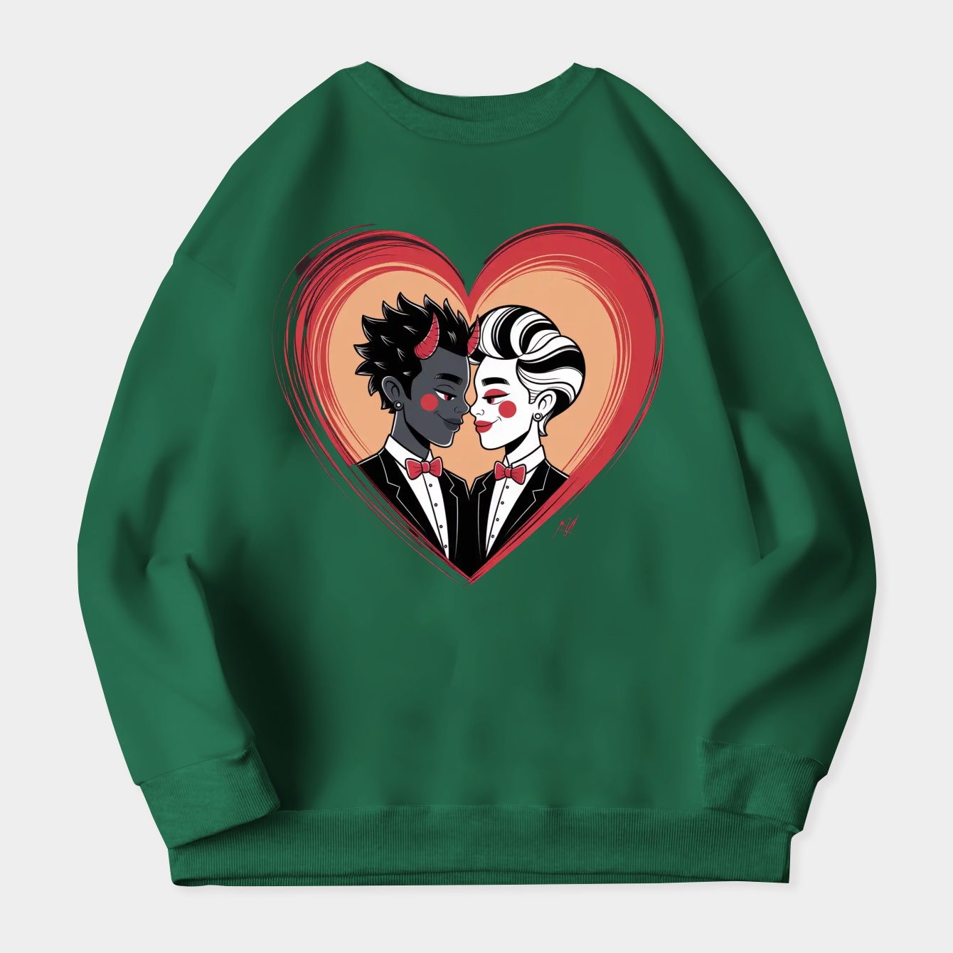 Moxxie & Millie - Helluva Boss Women's Plus Size Sweatshirt