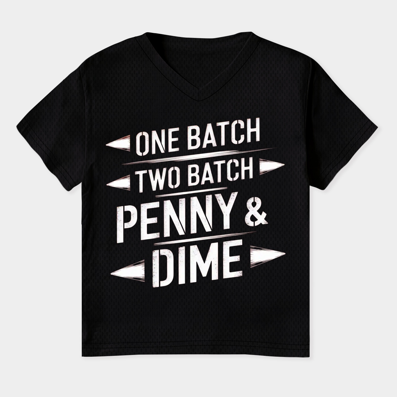 One Batch, Two Batch (White) Women's Plus Size V-Neck T-Shirt