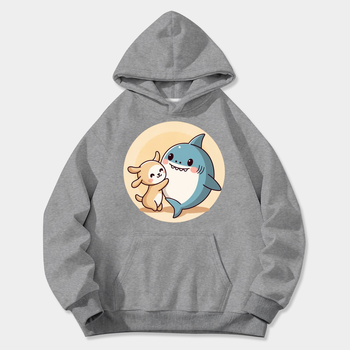 Cinnamoroll shark Women's Plus Size Hoodie