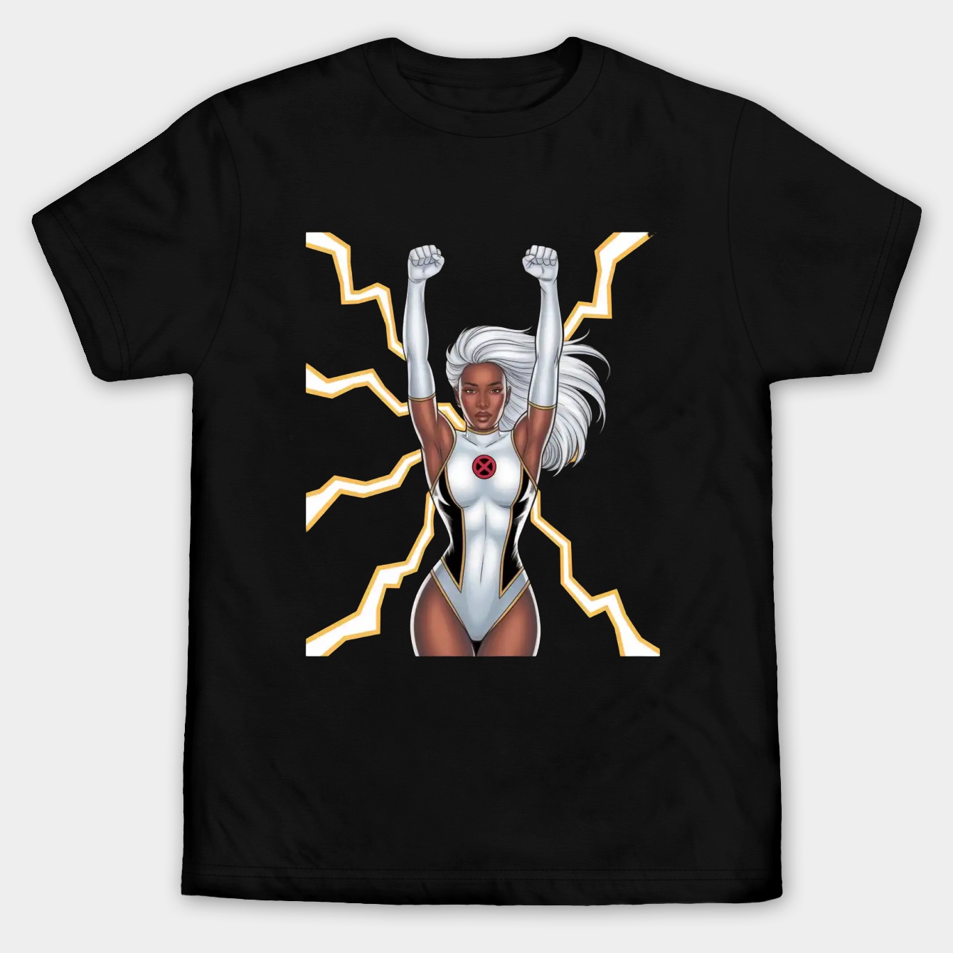 Extra Soft X-Men Lightning Storm Men's Big & Tall T-shirt