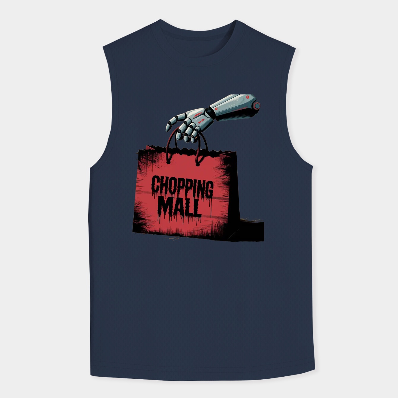 Chopping Mall Horror Movie Men's Tank Top