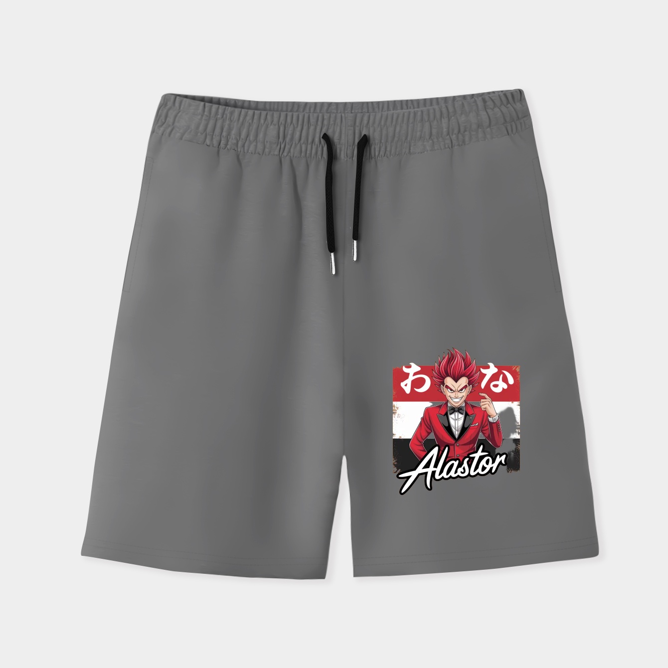 Alastor Smile Skyness | Hazbin Hotel Men's Quick-Dry Athletic Shorts