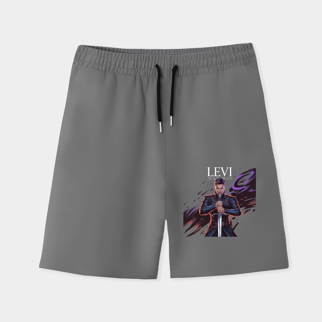 levi ackerman art Men's Quick-Dry Athletic Shorts