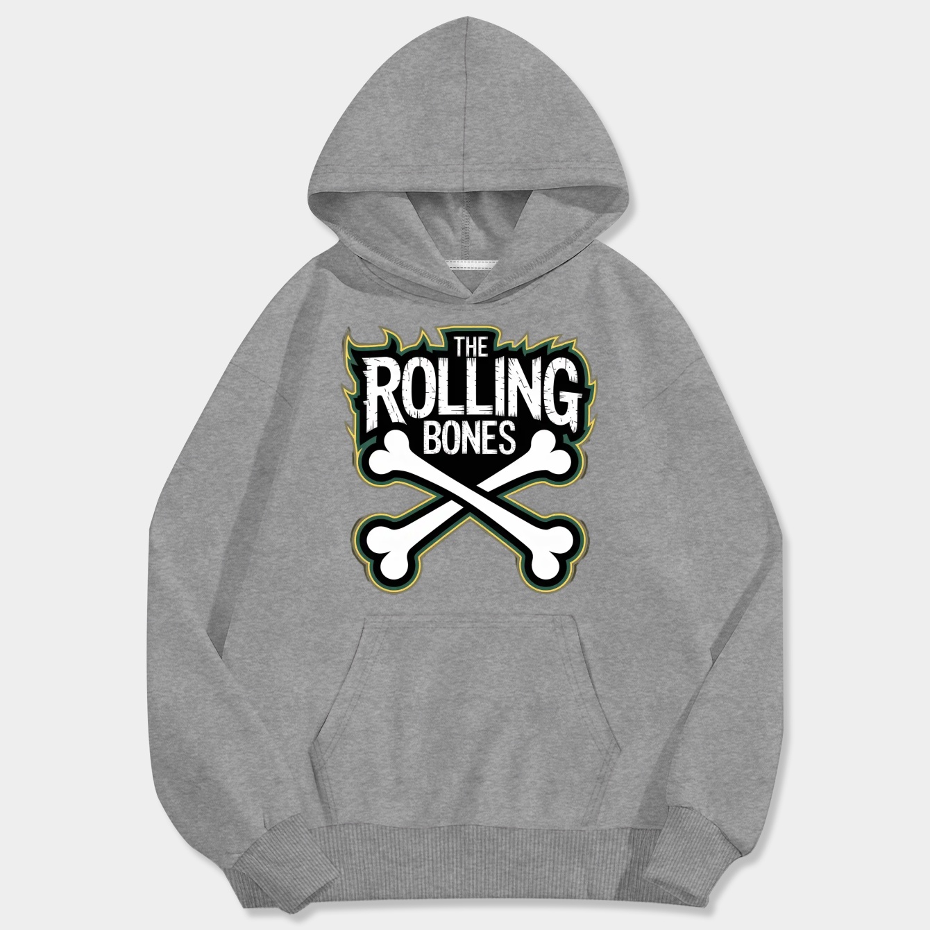 the rolling bones Men's Big & Tall Hoodie