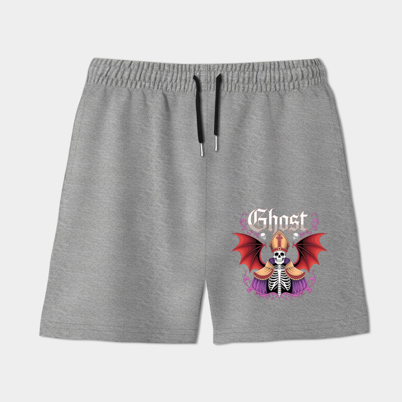 Ghost – Dark Melodic Rock Design Men's Shorts