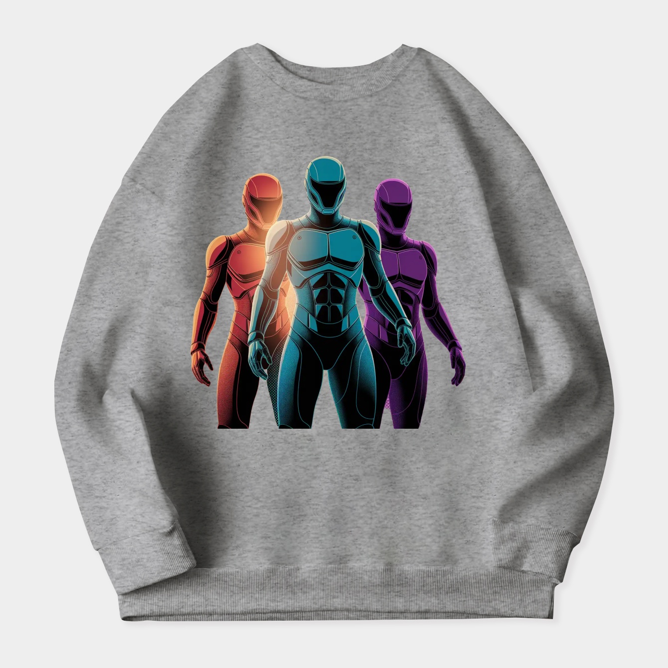 Eva Pilots Dark Pattern Women's Plus Size Sweatshirt