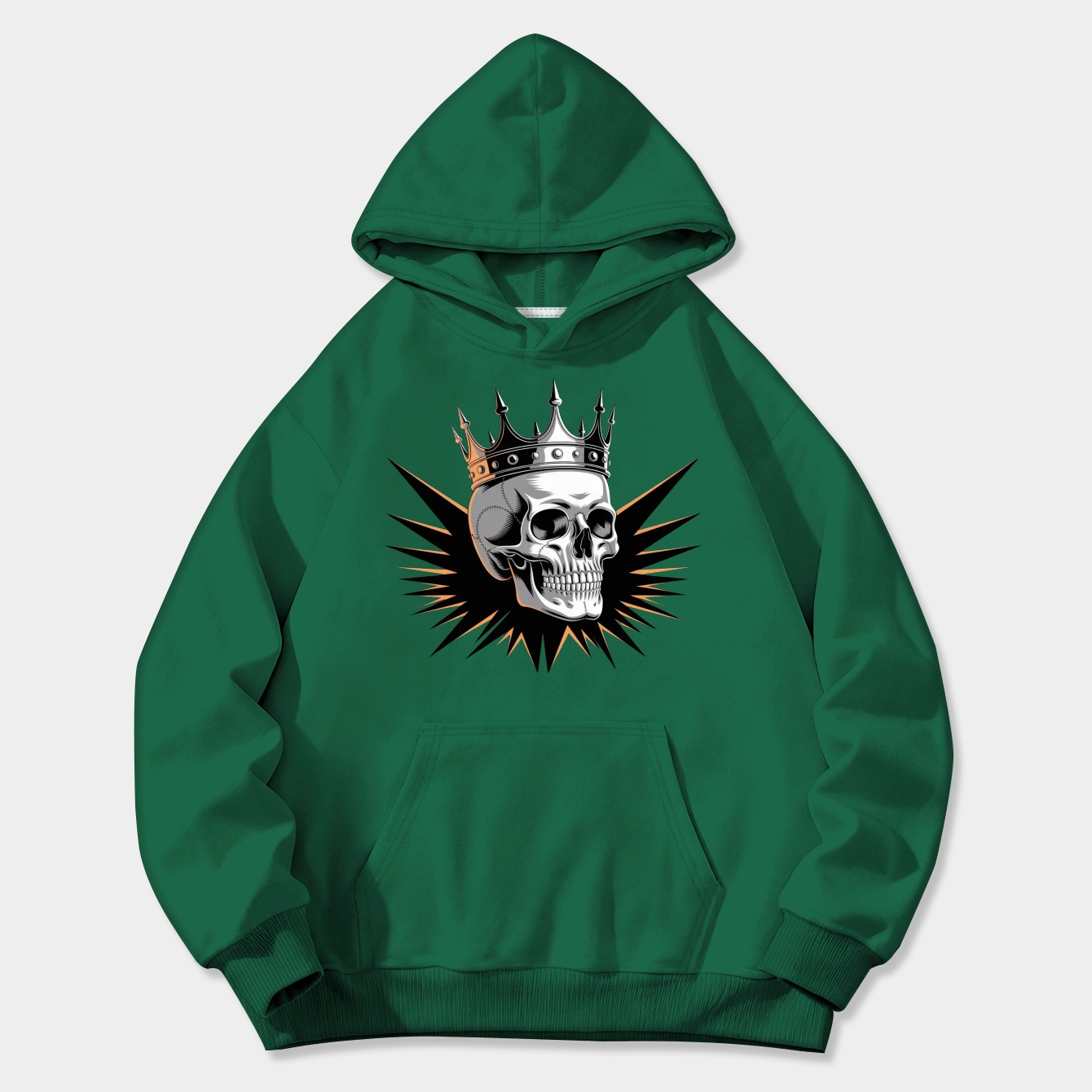 Espada 2 Skull Crown Women's Plus Size Hoodie