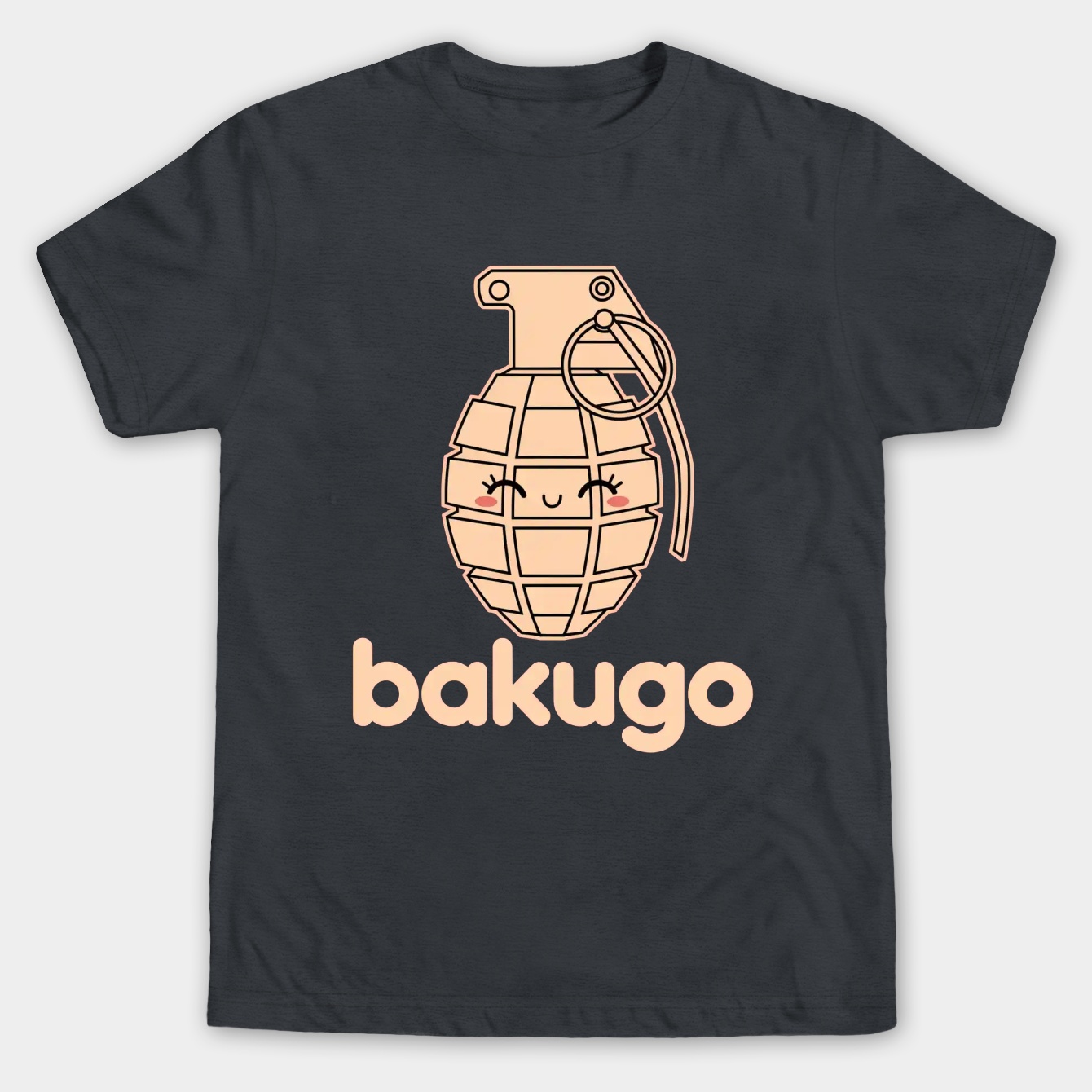 Bakugo Grenade Men's Big & Tall T-shirt