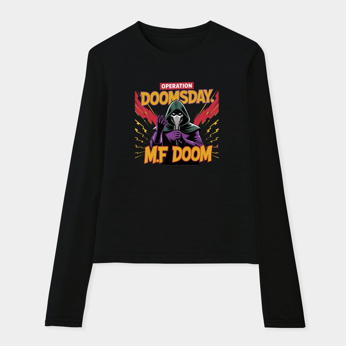 Mf Doom Days Women's Soft Long Sleeve T-Shirt