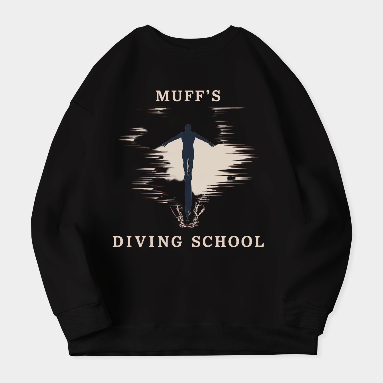 Muff's Diving School Women's Crewneck Sweatshirt