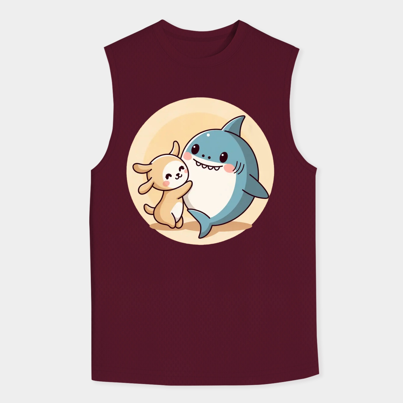 Cinnamoroll shark Men's Tank Top