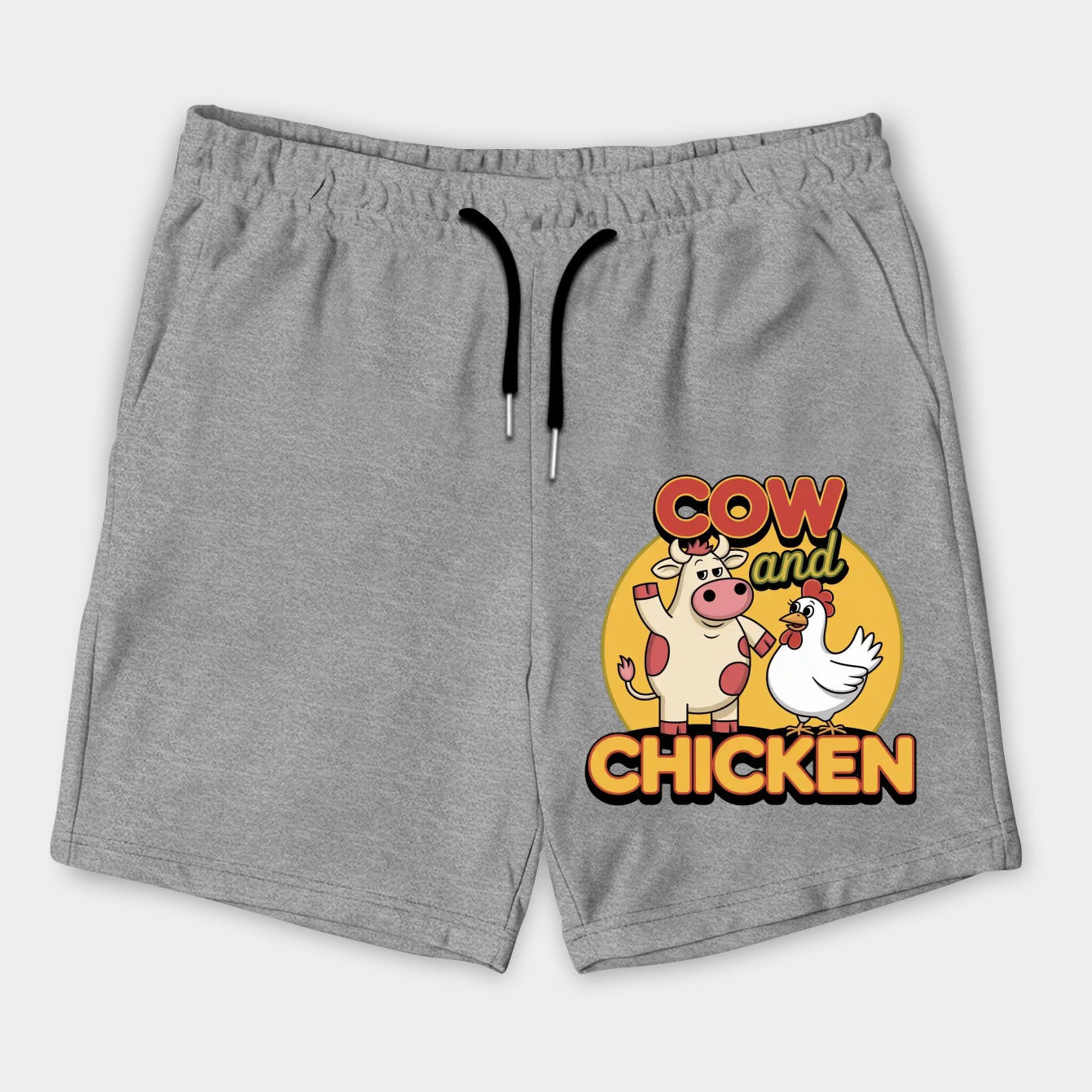 Cow and Chicken Men's Shorts