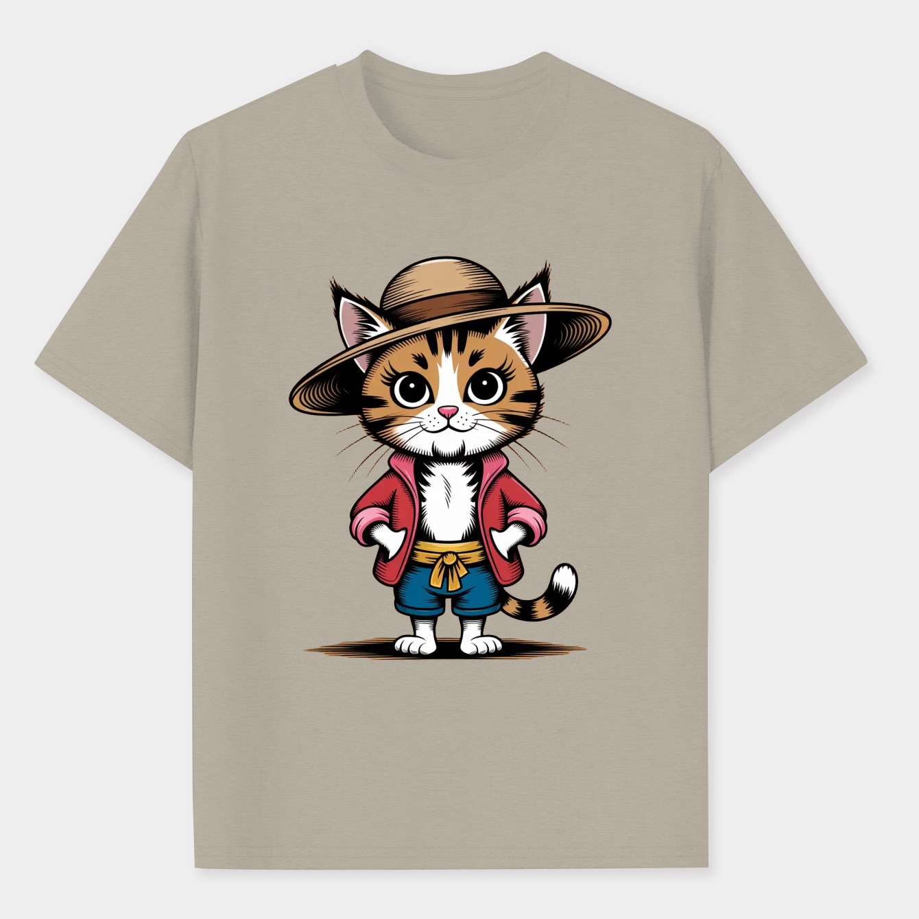 Meowgra Luffurr Men's Performance Athletic T-Shirt