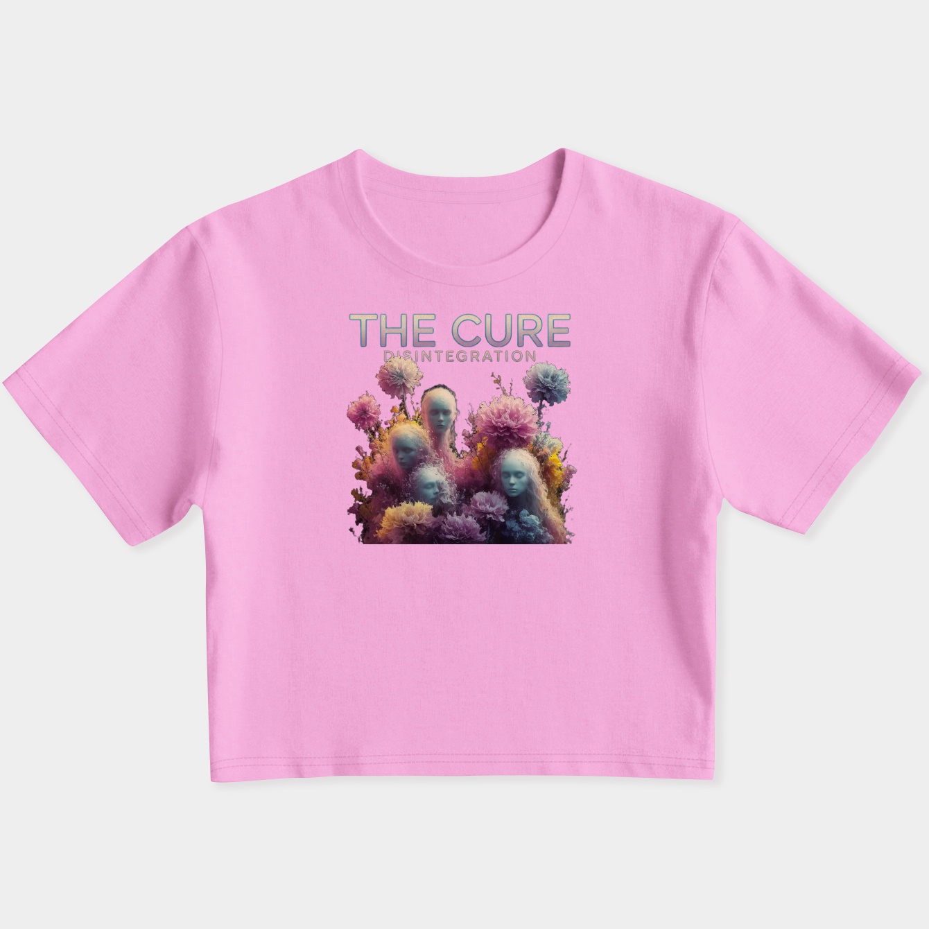 The Cure Disintegration Women's Slim Fit Baby Tee