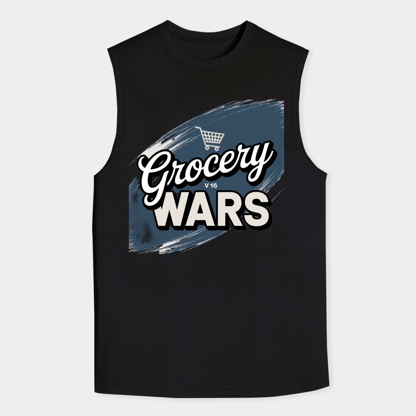 Retro Grocery Wars Logo Men's Big & Tall Tank Top