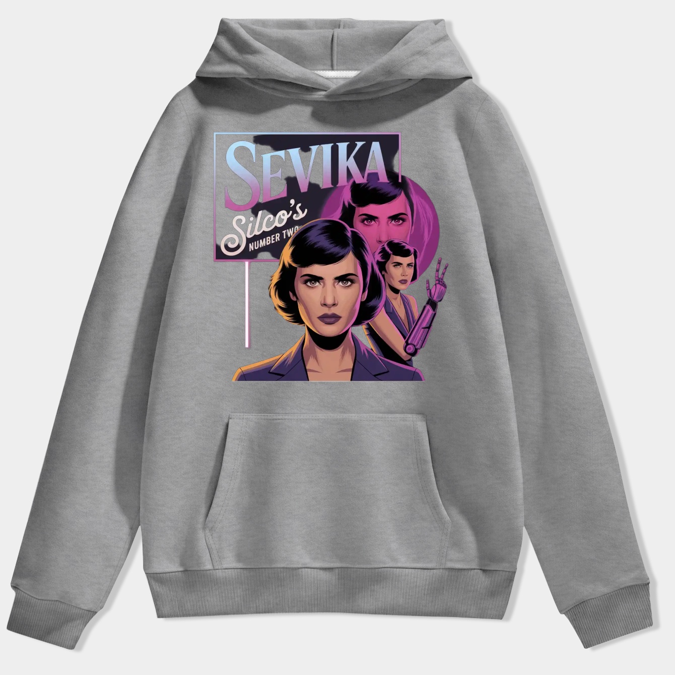 90s Sevika Men's Hoodie