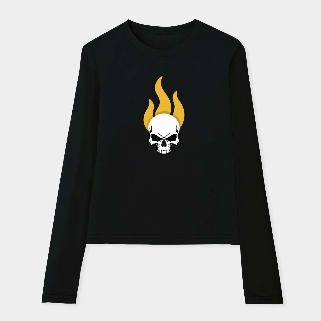 Ghost Rider Skull Flame