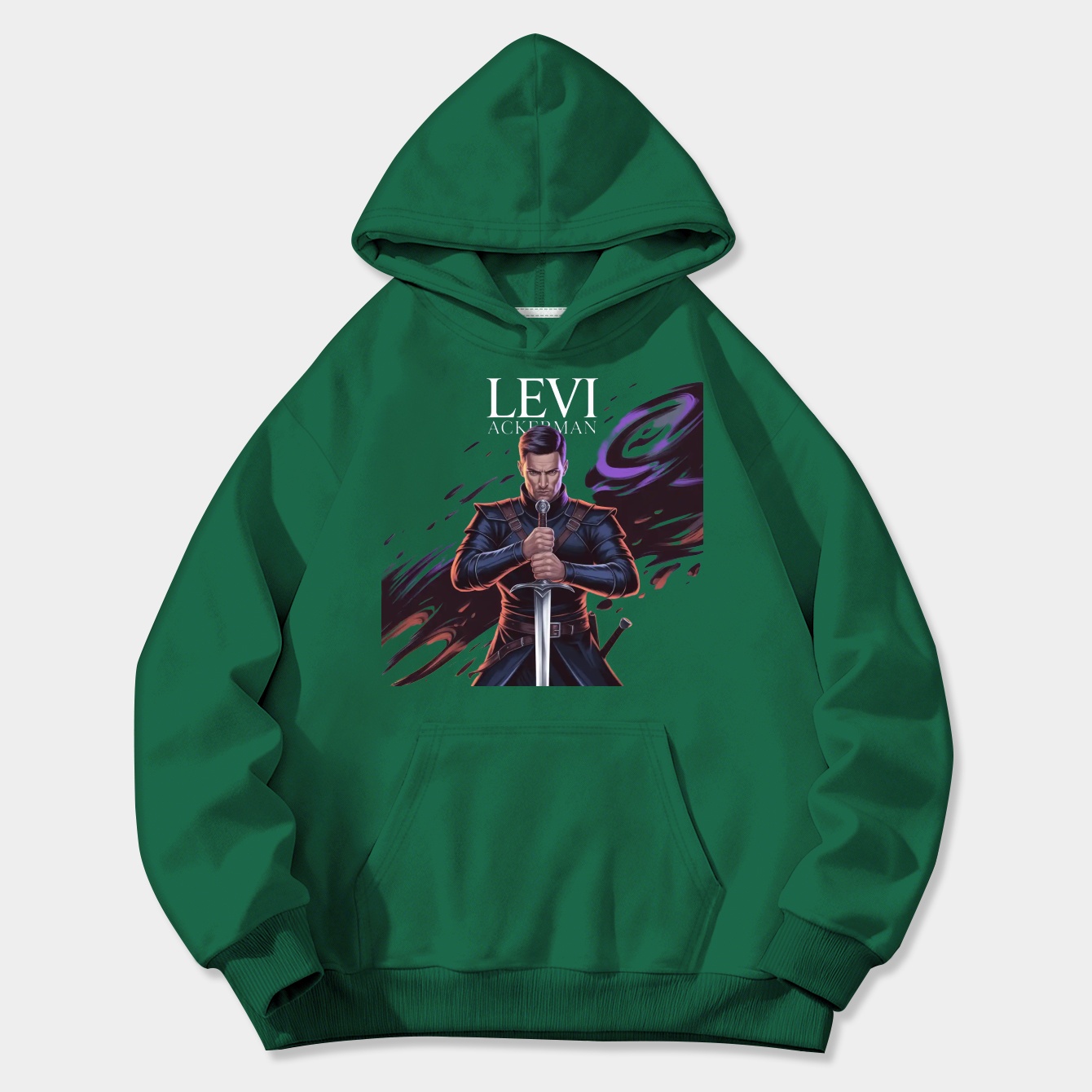 levi ackerman art Women's Plus Size Hoodie