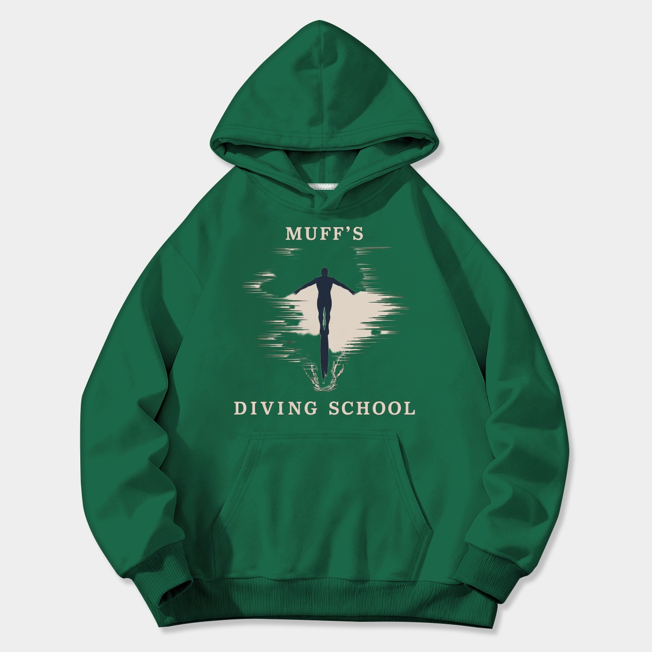 Muff's Diving School Women's Plus Size Hoodie