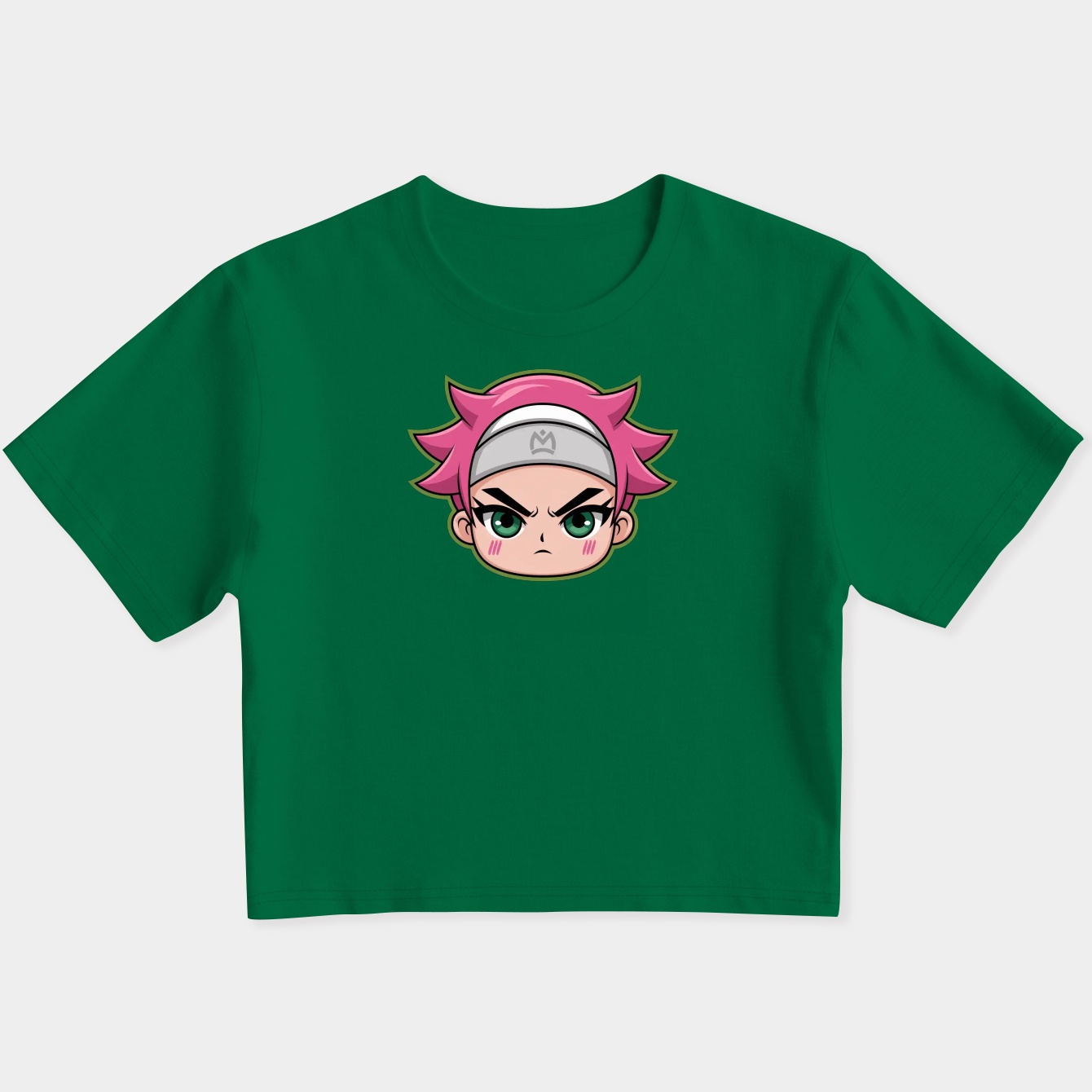 Sakura with a chibi style Women's Slim Fit Baby Tee