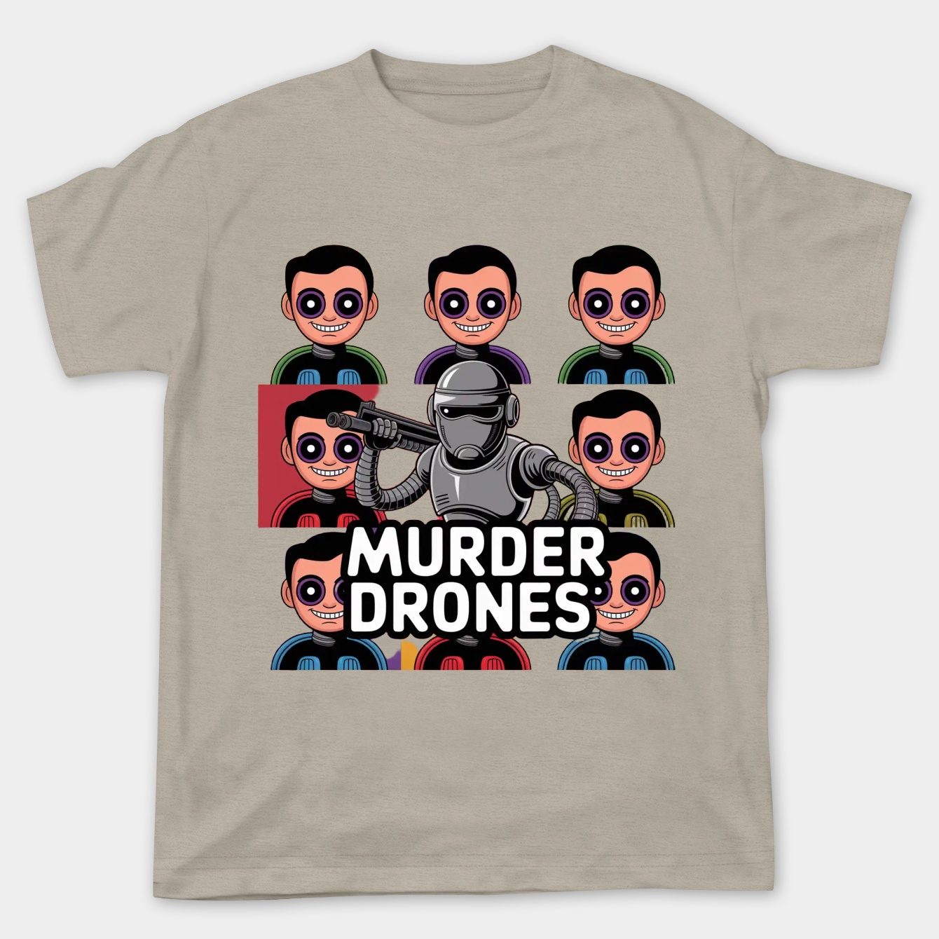 Murder Drones Character Grid