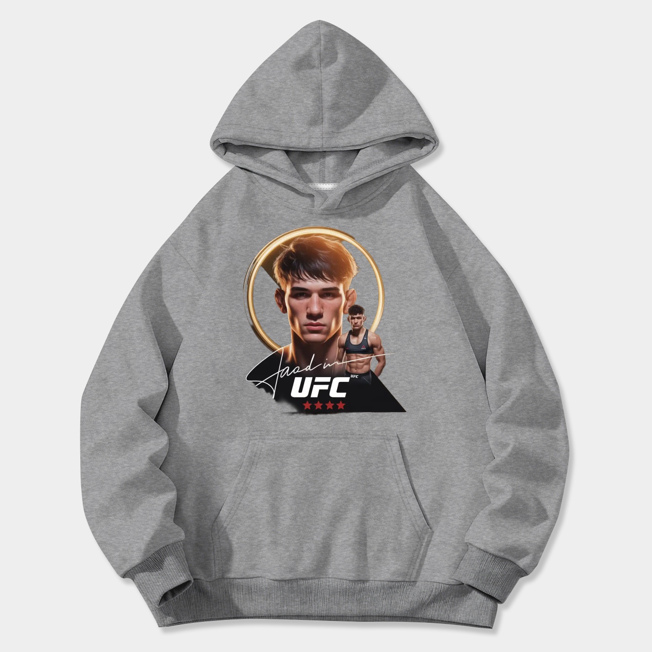 UFC Hasbulla Signature Double Sided Women's Plus Size Hoodie