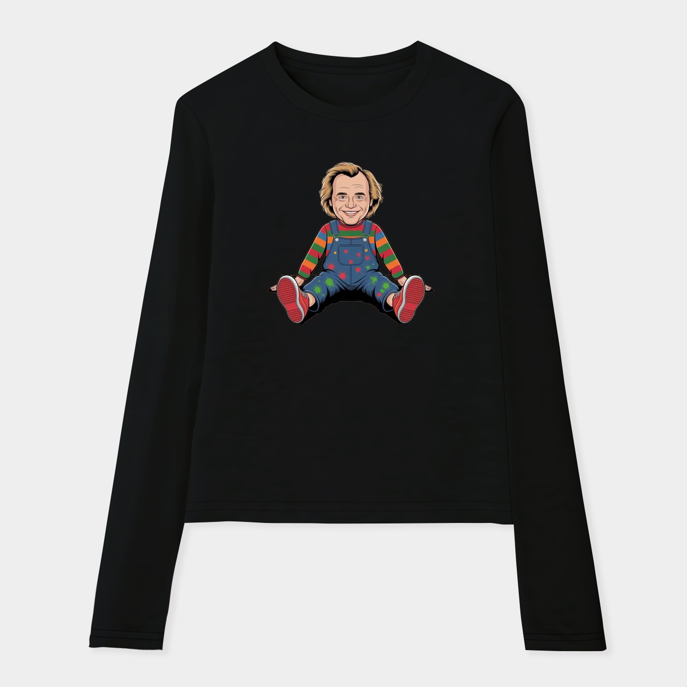 Danny DeVito is Chucky Women's Soft Long Sleeve T-Shirt