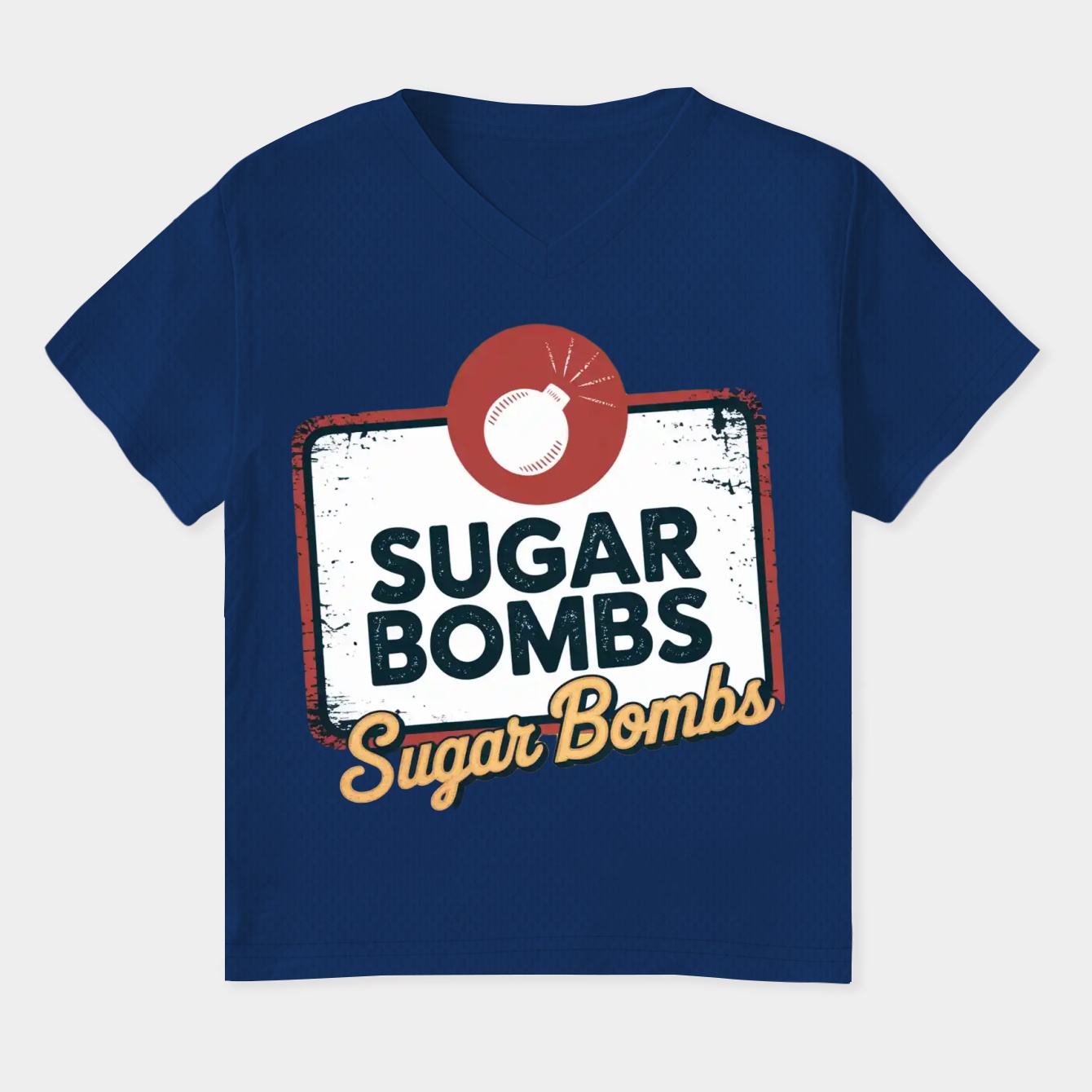 Worn Sugar Bombs Logo