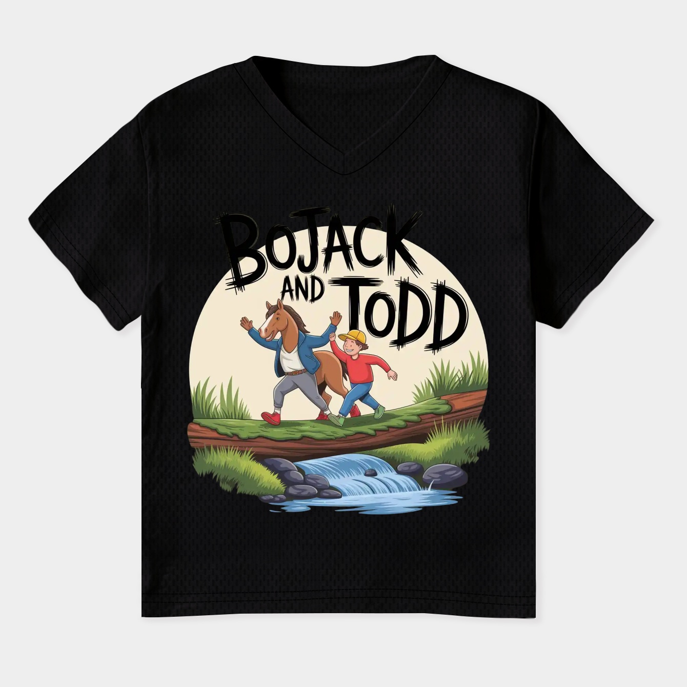 Bojack and Todd Women's Plus Size V-Neck T-Shirt