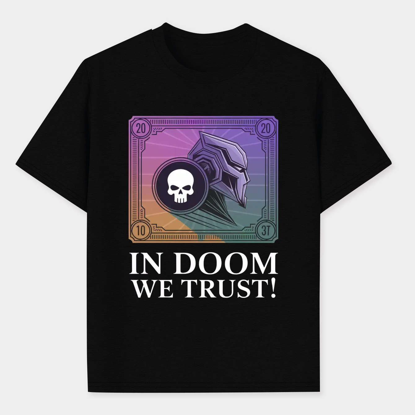 In Doom We Trust! Men's Performance Athletic T-Shirt