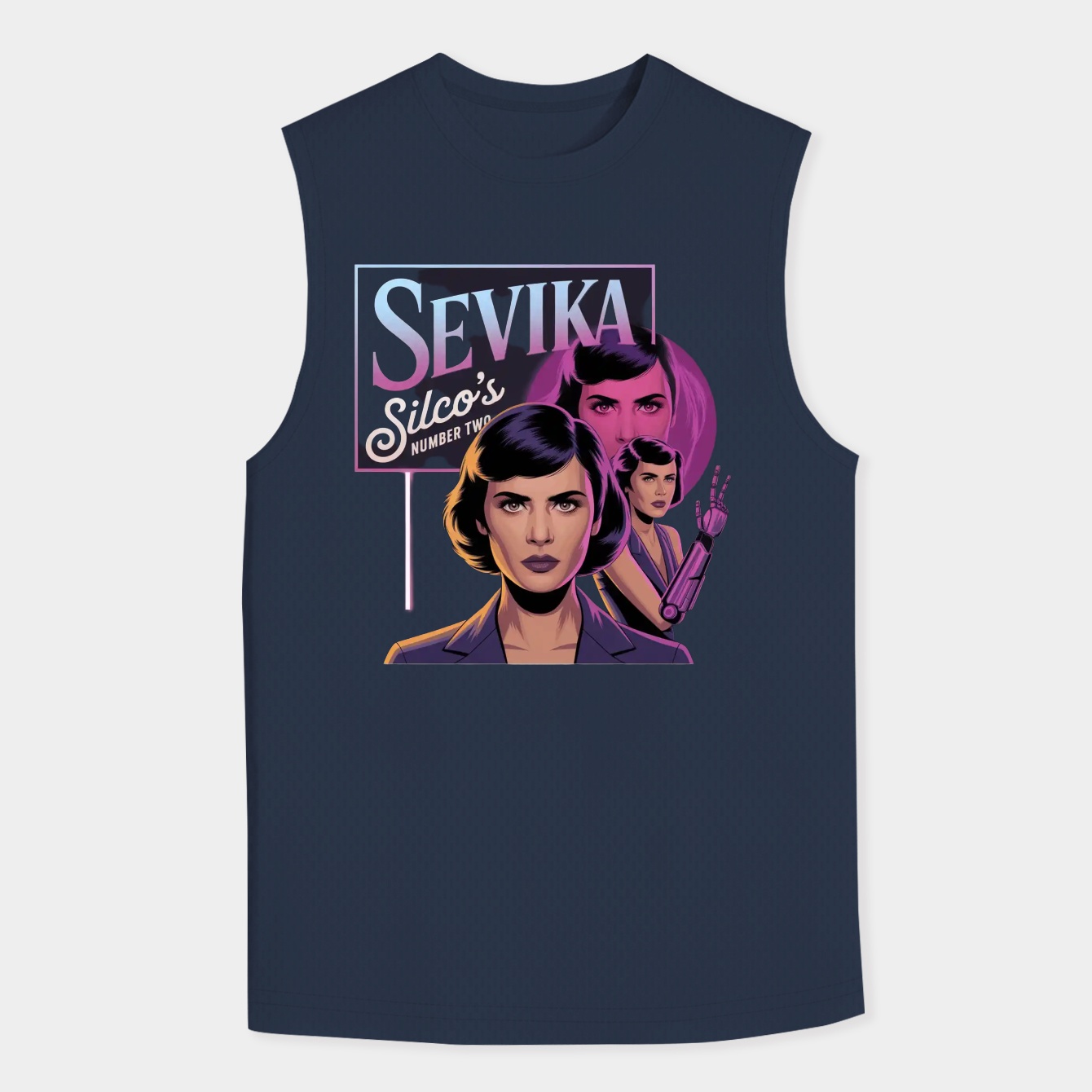90s Sevika Men's Tank Top