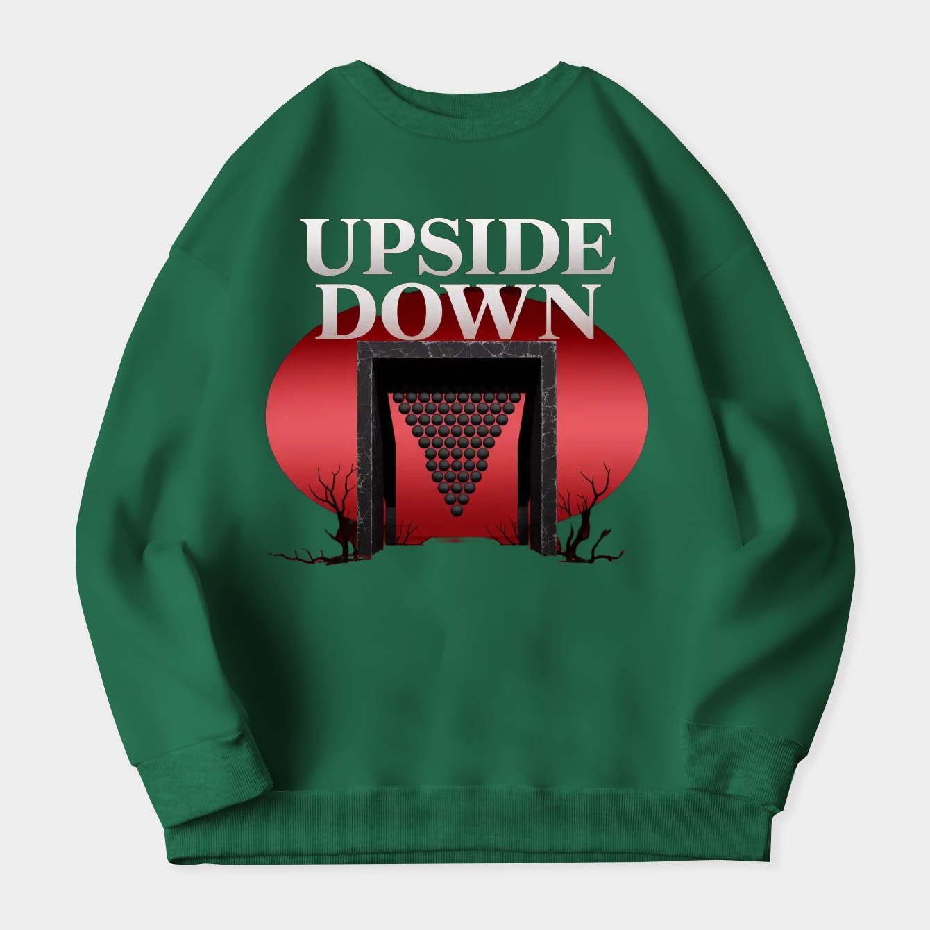 The UPside Down Women's Crewneck Sweatshirt