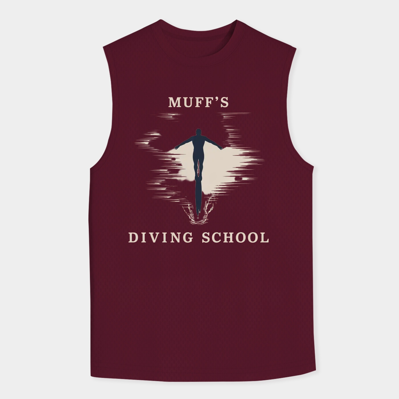 Muff's Diving School Men's Big & Tall Tank Top