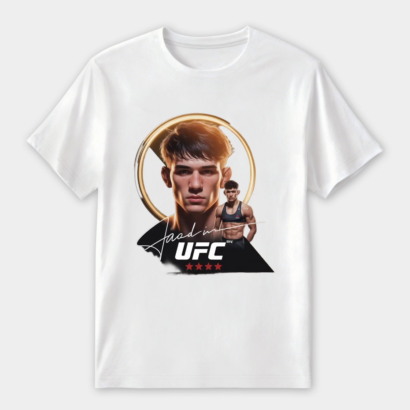 UFC Hasbulla Signature Double Sided Women's Premium Soft T-Shirt