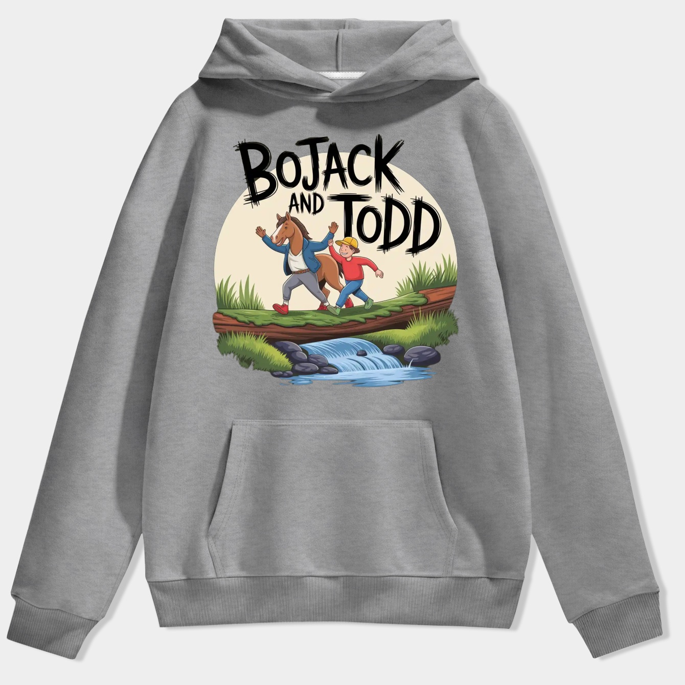 Bojack and Todd Men's Hoodie