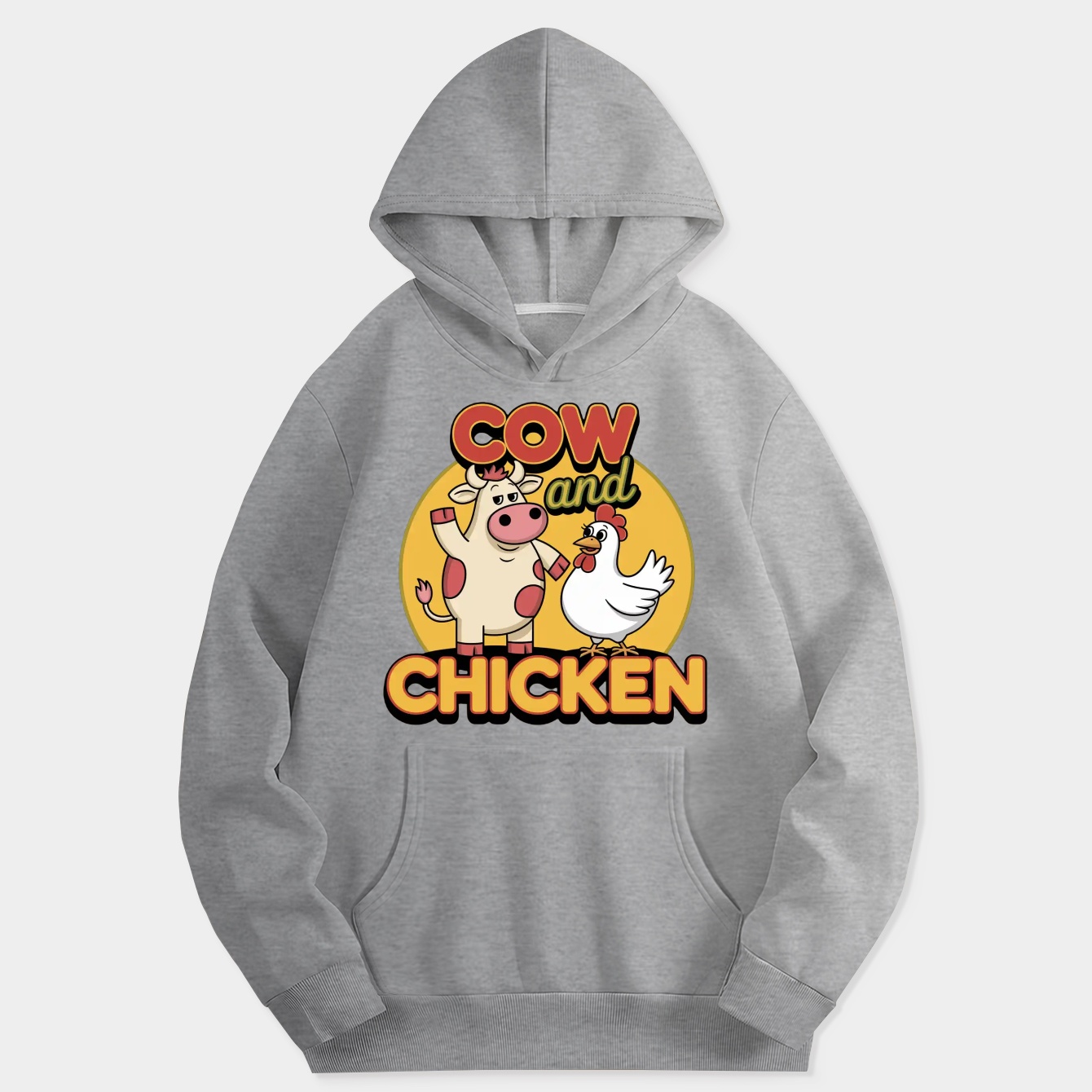 Cow and Chicken Women's Hoodie