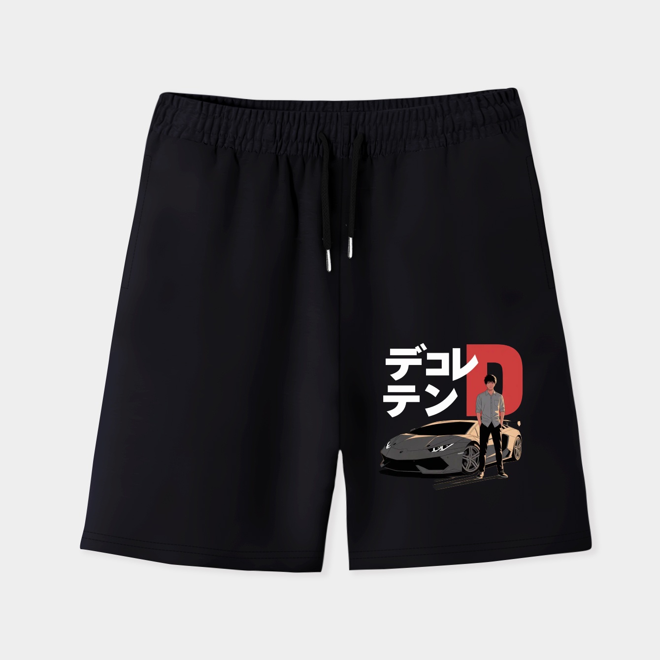 Initial D Takumi Men's Quick-Dry Athletic Shorts