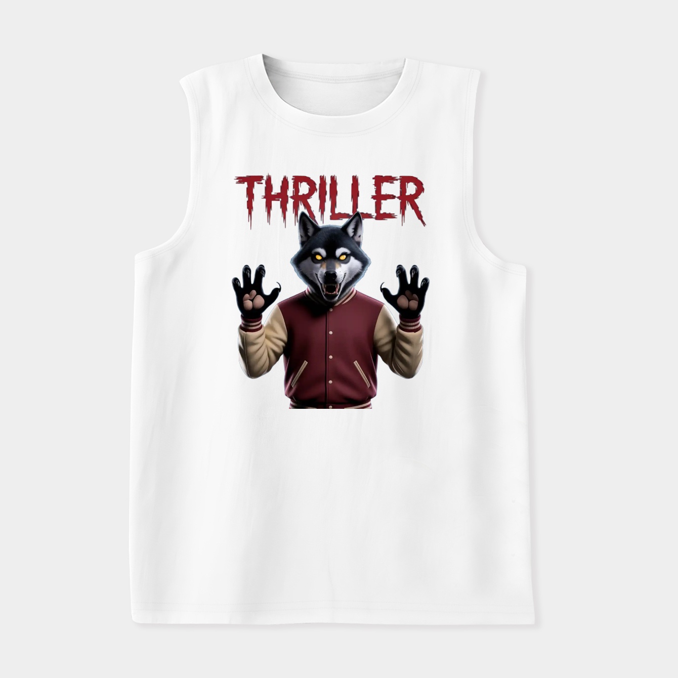 Thrilla Wolf Women's Soft Tank Top