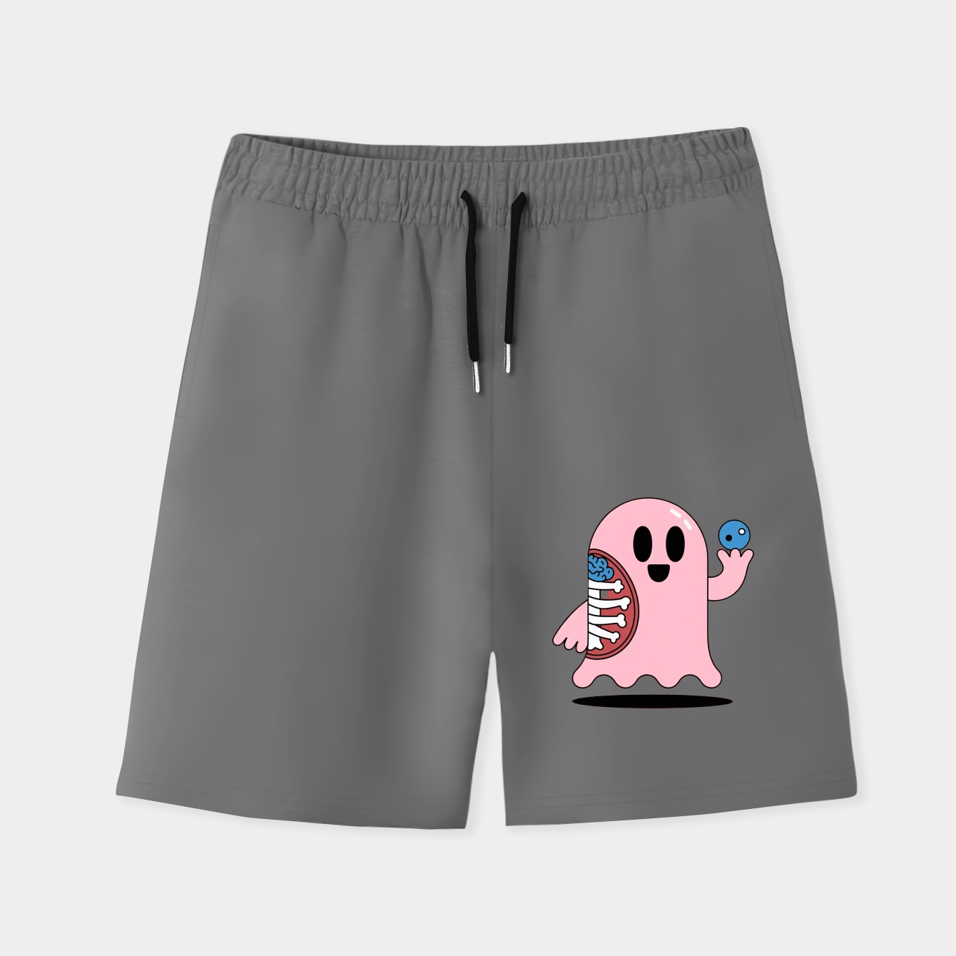 Ghostzilla - The Ghost Villain Men's Quick-Dry Athletic Shorts