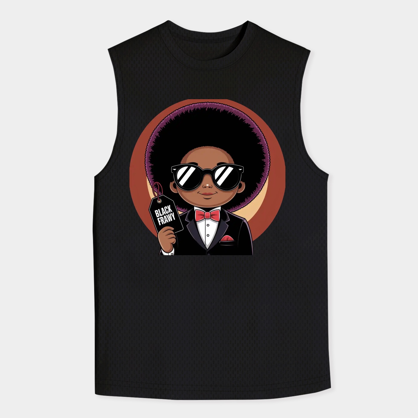 Cute Afro With Black Friday