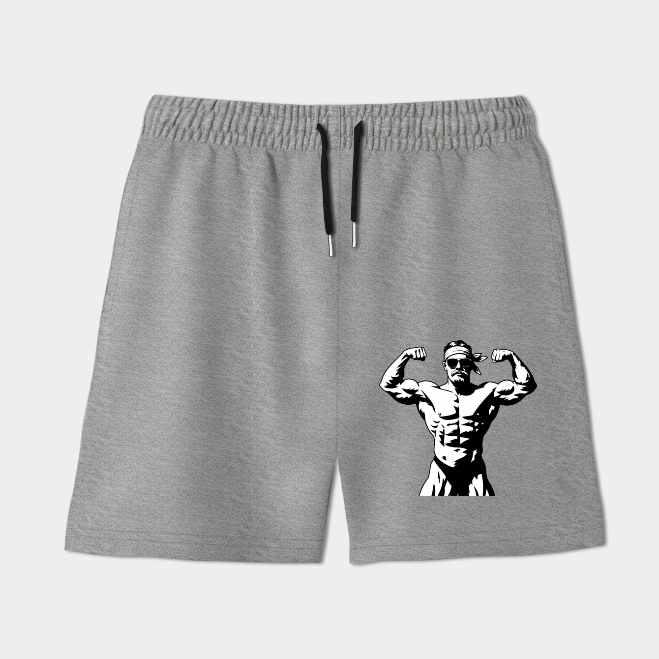 hulk hogan flexing pose Women's Shorts