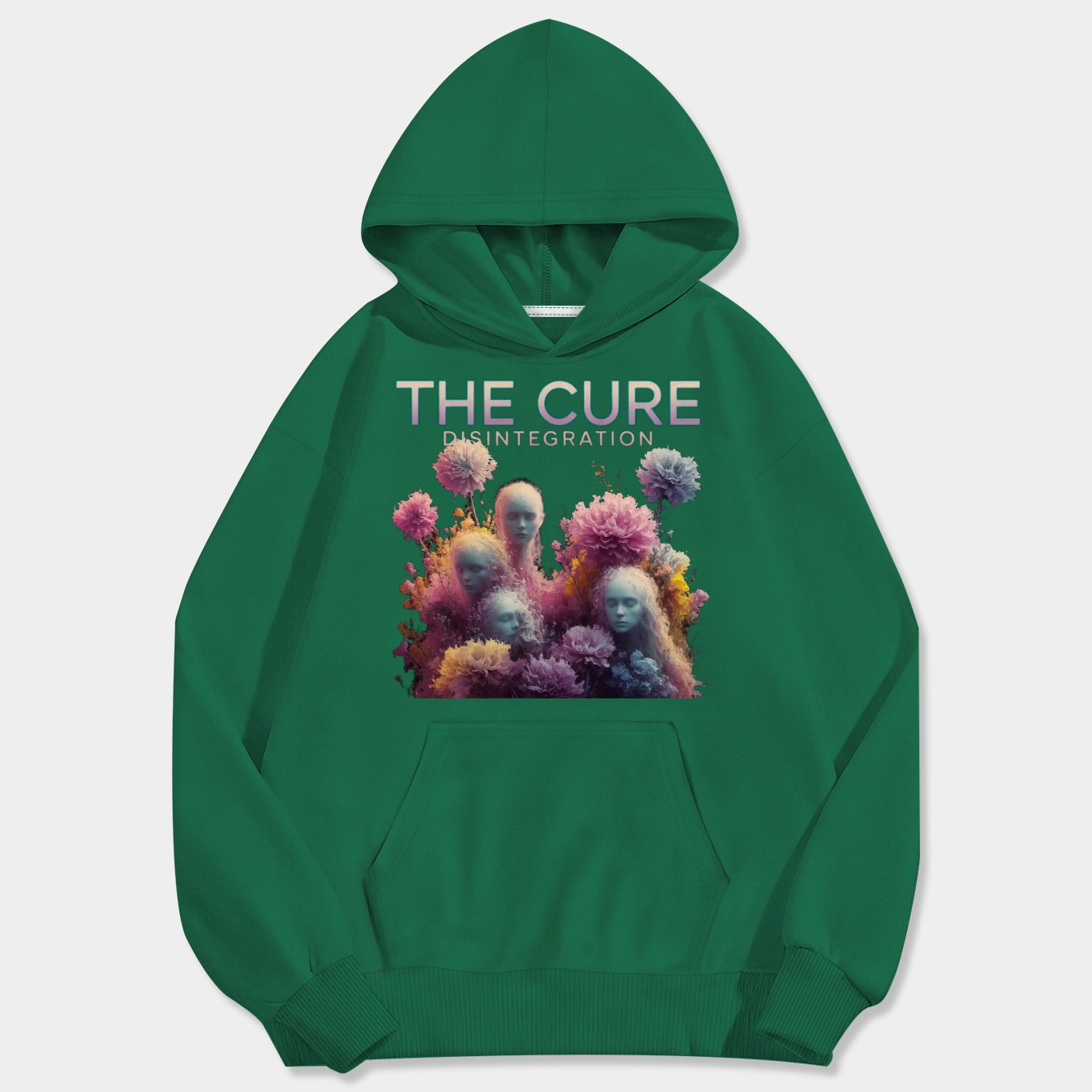 The Cure Disintegration Men's Big & Tall Hoodie